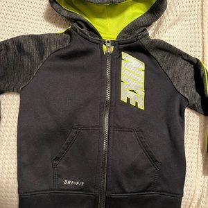 Nike Green grey colored 12 month sweater.